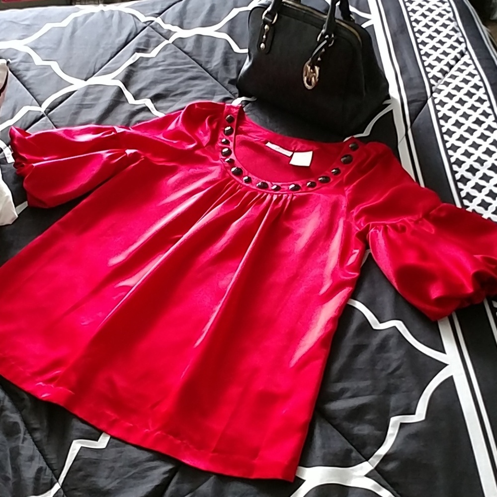Worthington Puffy Sleeved Blouse